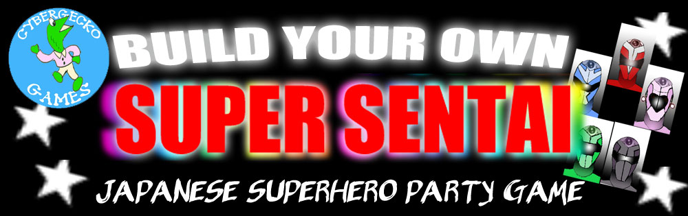 Build Your Own Super Sentai Party Game