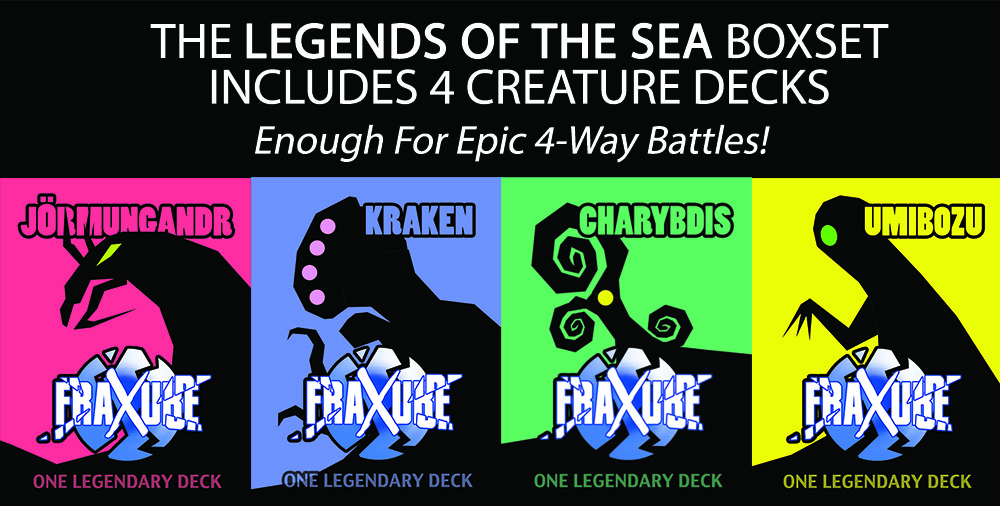 The 4 Legendary Sea Beasts in the Fraxure Game