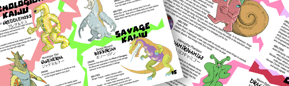 Hyper Battle Kaiju Fight Monster Encyclopedia