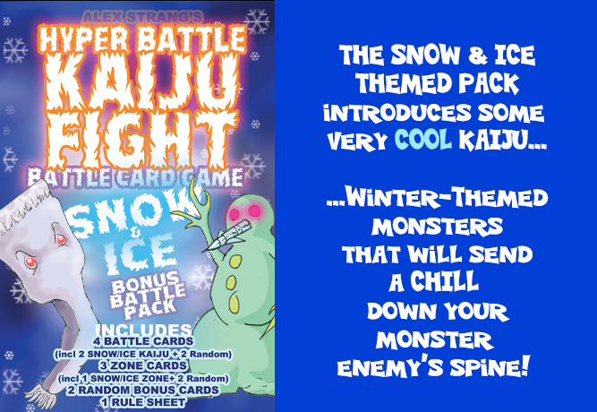 Hyper Battle Kaiju Fight Snow and Ice Battlepack