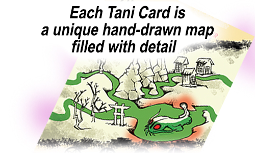 Onmyodo Hand-Drawn Tani Cards