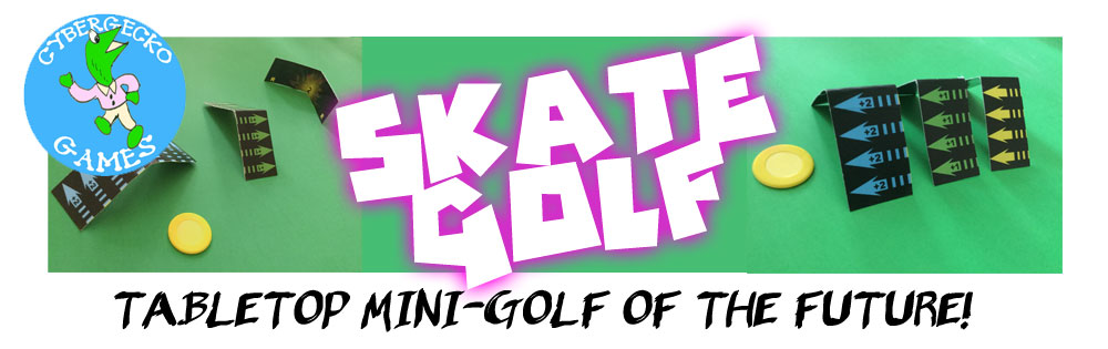 Skate Golf Tabletop Golf Game from the Future