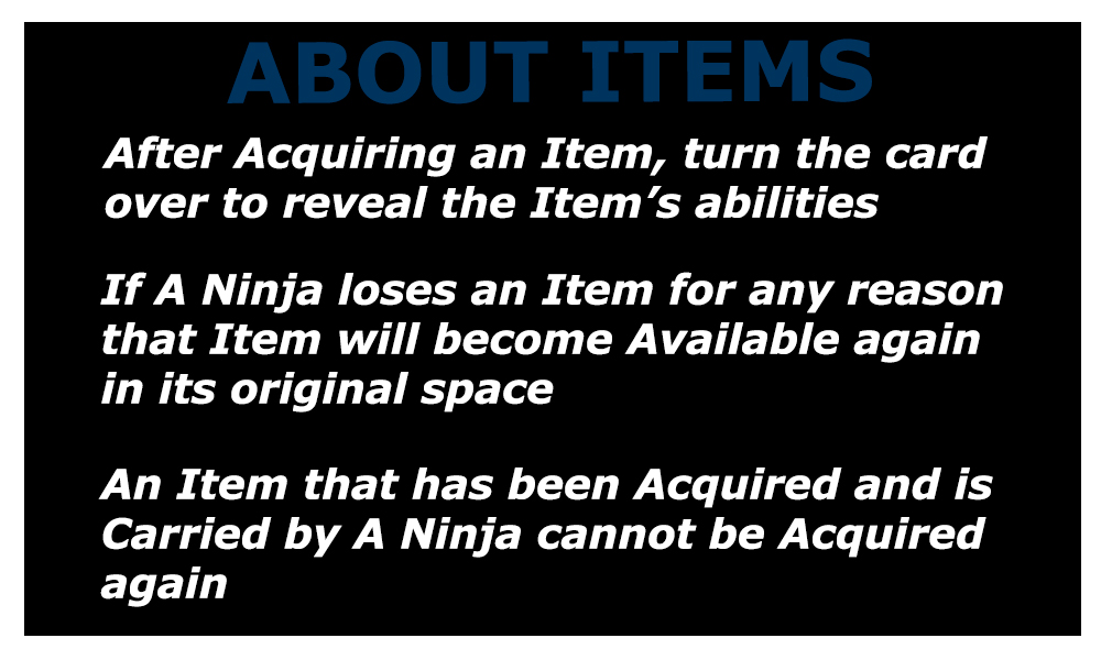 About Items