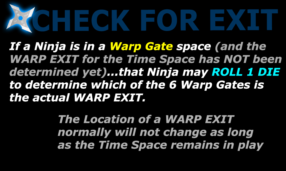 Checking for Warp Exit