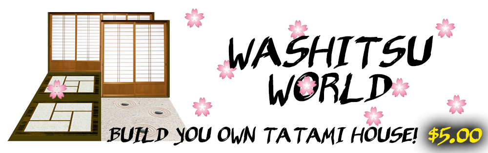 Washitsu World Tatami House Kit by Cybergecko Games