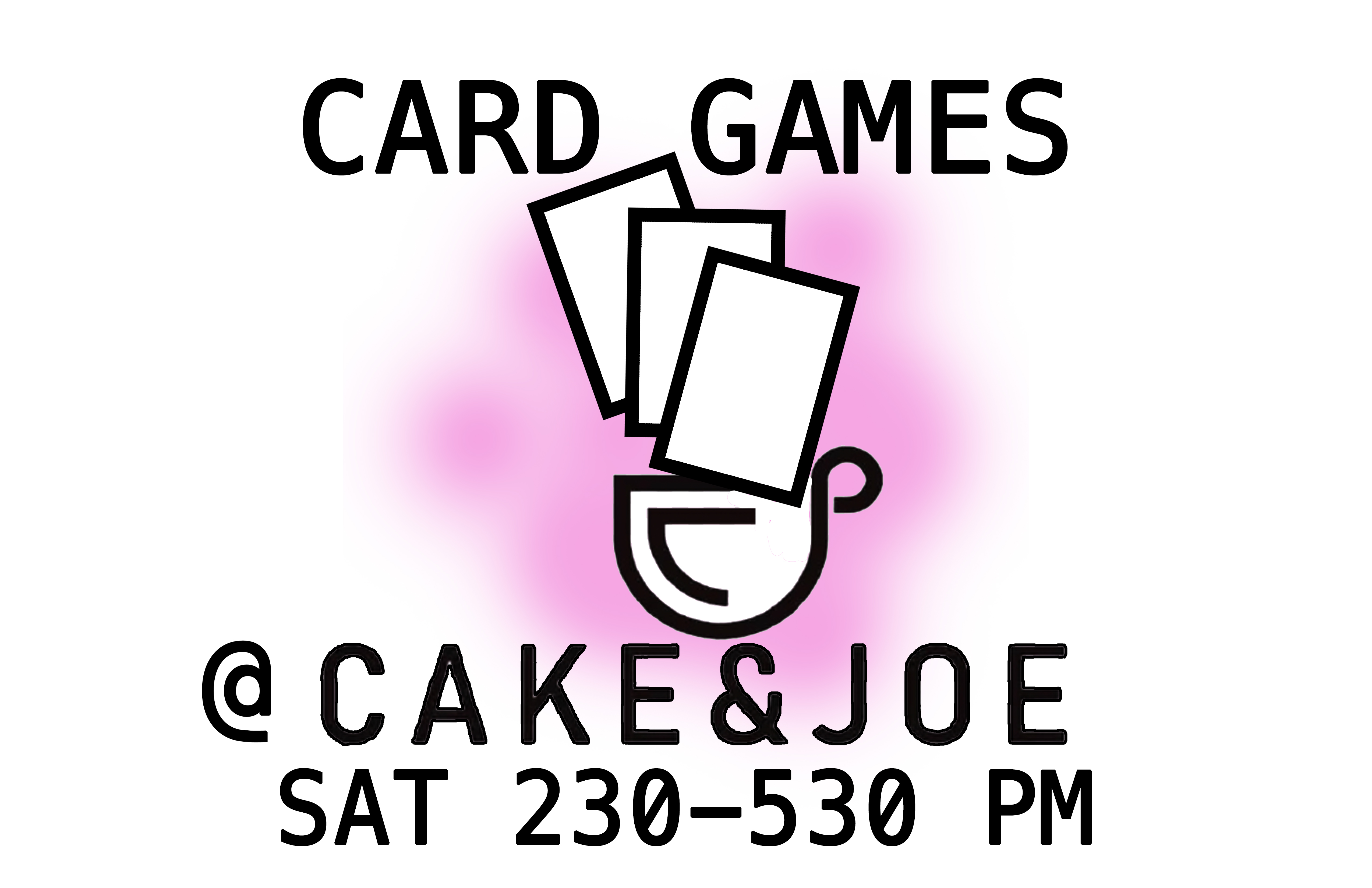 Card Game Day at Cake and Joe